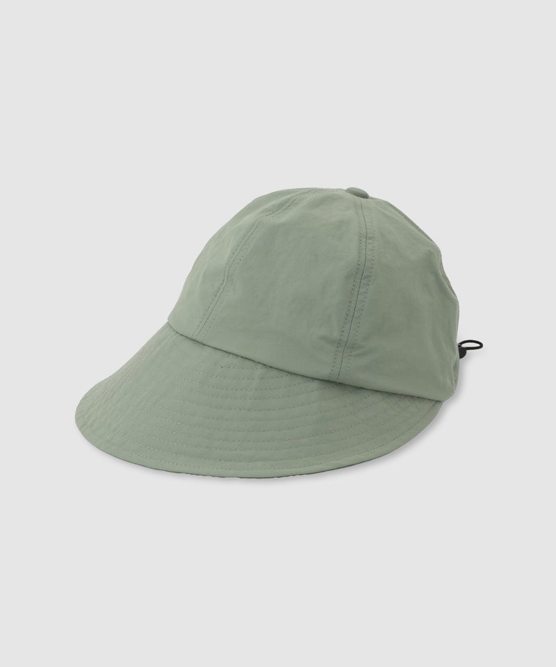 はっ水加工 ベーシックつば広キャップ レディース商品画像-3
