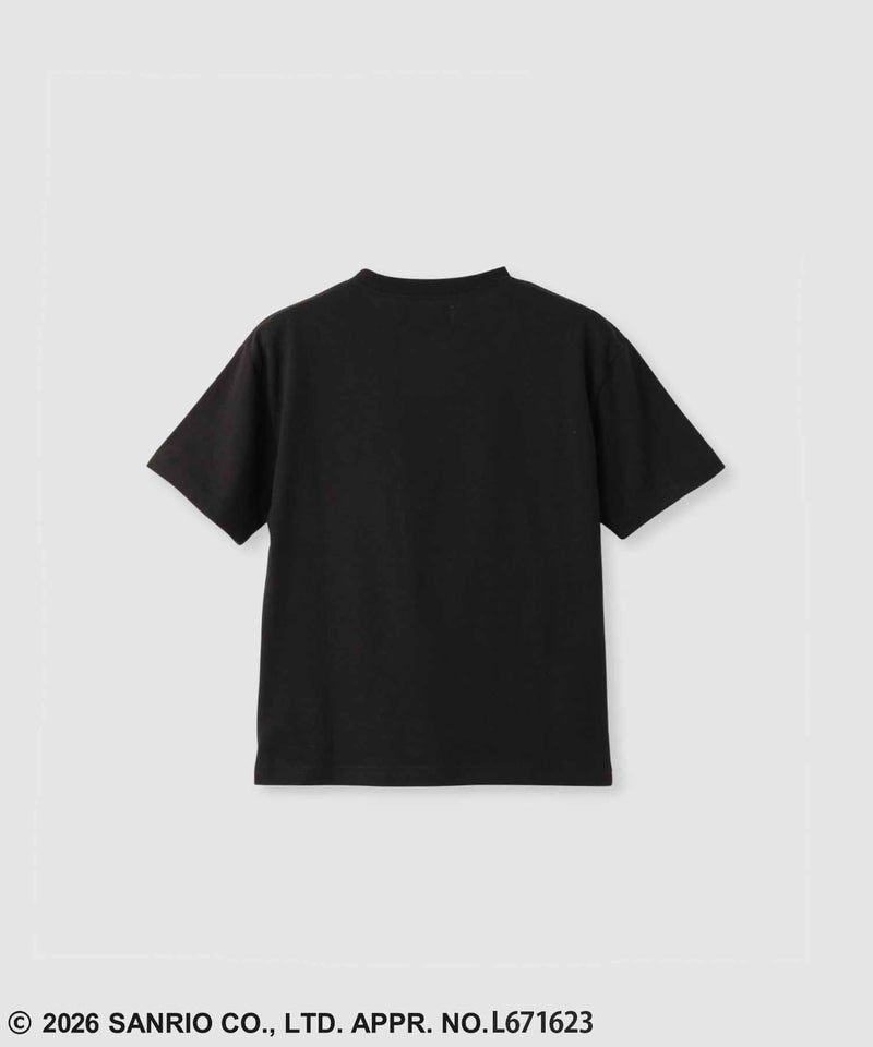 サンリオキャラクターズ ハンギョドン リバーシブルスパンコール半袖Tシャツ キッズ メール便 対応商品商品画像-2