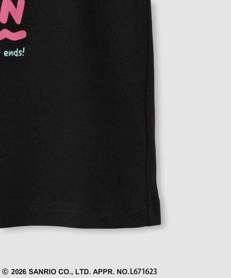 サンリオキャラクターズ ハンギョドン リバーシブルスパンコール半袖Tシャツ キッズ メール便 対応商品商品画像-5