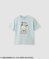 サンリオキャラクターズ ポチャッコ スパンコール サガラ刺繍 半袖Tシャツ キッズ メール便 対応商品商品サムネイル-1