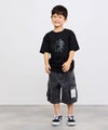 Simplify ケミカルウォッシュ カーゴハーフパンツ キッズ商品サムネイル-4