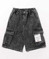 Simplify ケミカルウォッシュ カーゴハーフパンツ キッズ商品サムネイル-9