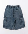 Simplify  ケミカルウォッシュ カーゴハーフパンツ キッズ商品サムネイル-11