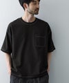 URBAN COLLECTION  メッシュ配色オーバーサイズクルーネックTシャツ メンズ メール便 対応商品商品サムネイル-4