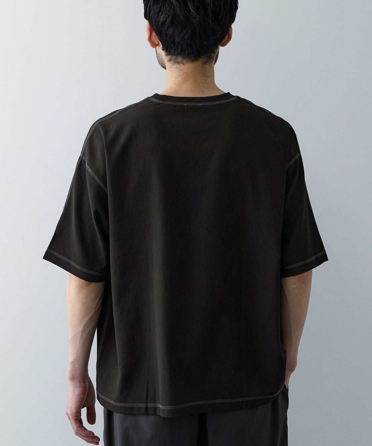 URBAN COLLECTION メッシュ配色オーバーサイズクルーネックTシャツ メンズ メール便 対応商品URBAN COLLECTION メッシュ配色オーバーサイズクルーネックTシャツ メンズ メール便 対応商品