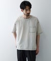 URBAN COLLECTION メッシュ配色オーバーサイズクルーネックTシャツ メンズ メール便 対応商品商品サムネイル-9