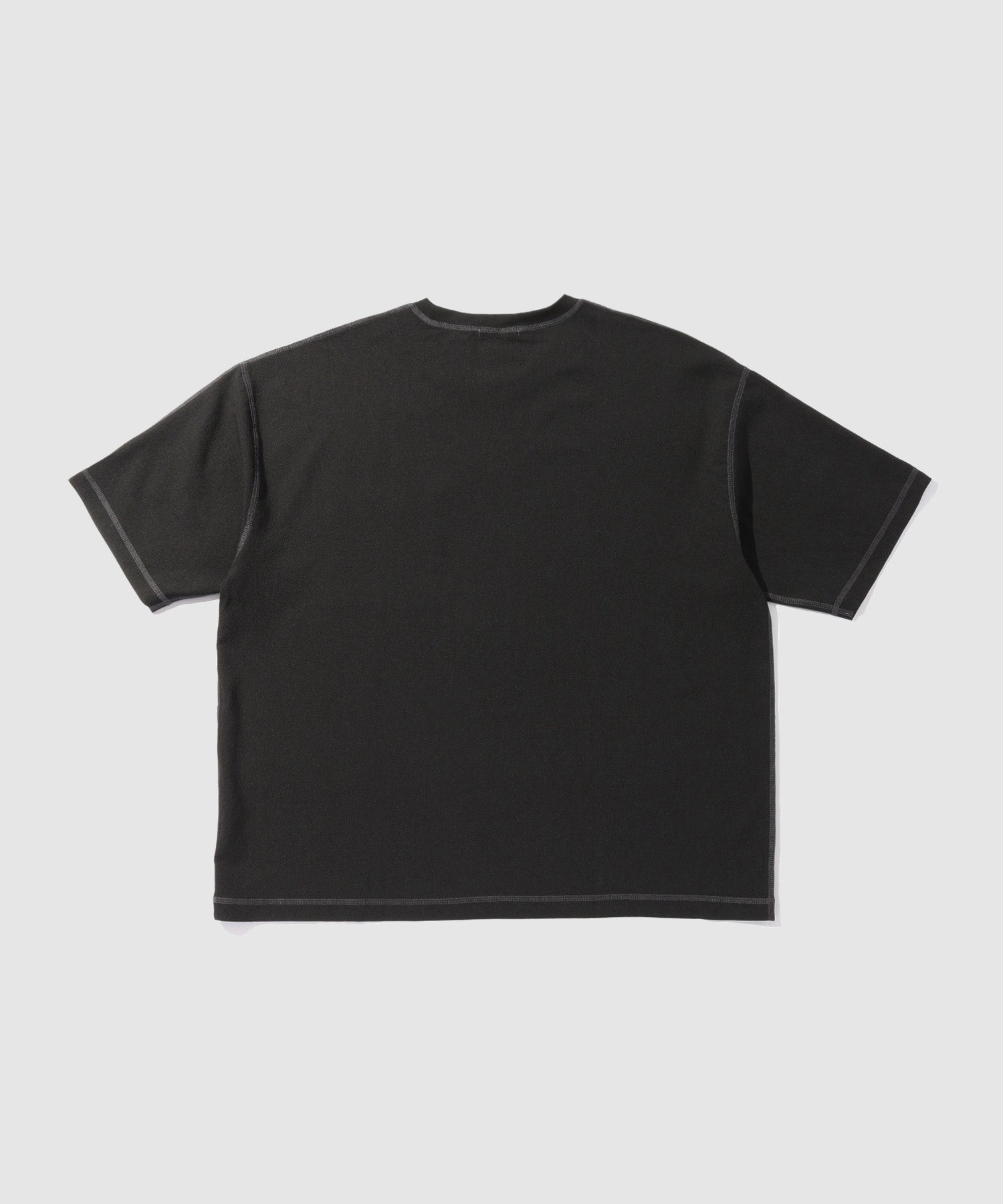 URBAN COLLECTION メッシュ配色オーバーサイズクルーネックTシャツ メンズ
