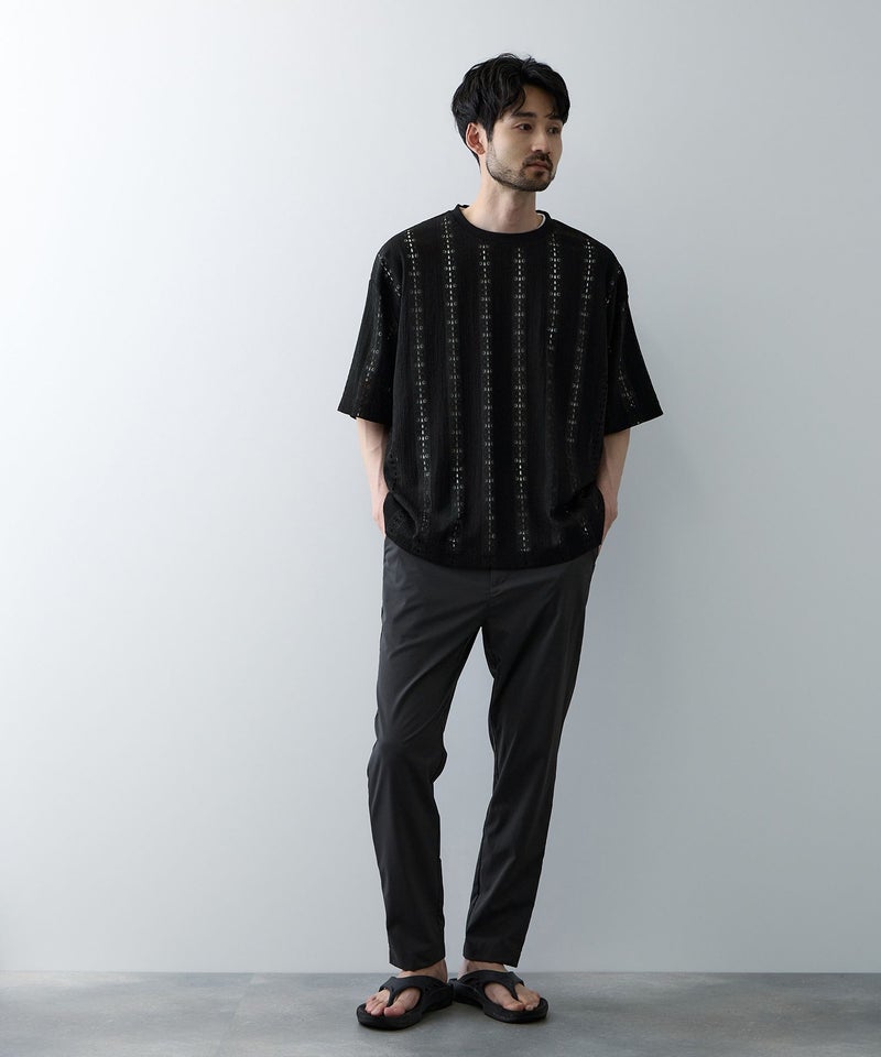 URBAN COLLECTION  オーバーサイズ透かし編みアンサンブル メンズ メール便 対応商品商品画像-9