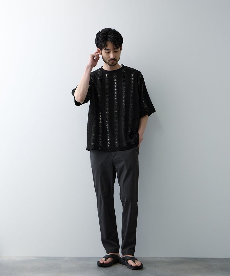 URBAN COLLECTION  オーバーサイズ透かし編みアンサンブル メンズ メール便 対応商品商品画像-10
