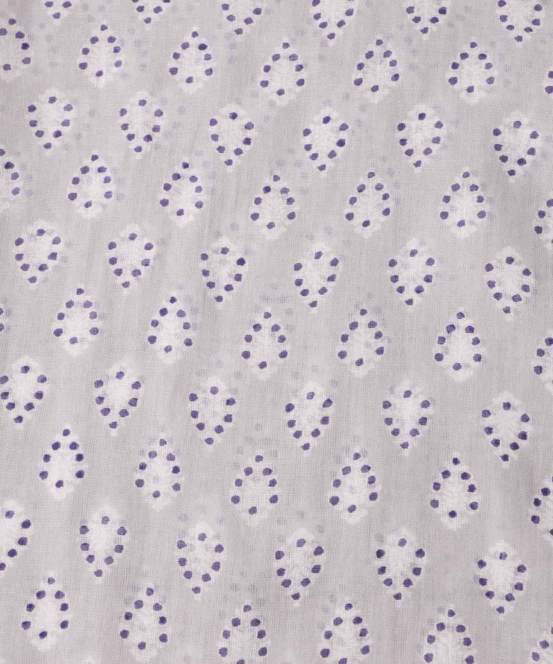 Free Nature インドファブリック 花柄ブロックプリント調コットンストール レディース商品画像-8
