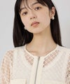 Idnes メッシュダブルポケットドロストブルゾン レディース商品サムネイル-8