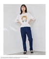 DISCUS  BEAVIS AND BUTT-HEADコラボ アソートグラフィックプリント クルーネック半袖Tシャツ レディース メール便 対応商品商品サムネイル-9