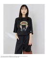 DISCUS BEAVIS AND BUTT-HEADコラボ アソートグラフィックプリント クルーネック半袖Tシャツ レディース メール便 対応商品商品サムネイル-10
