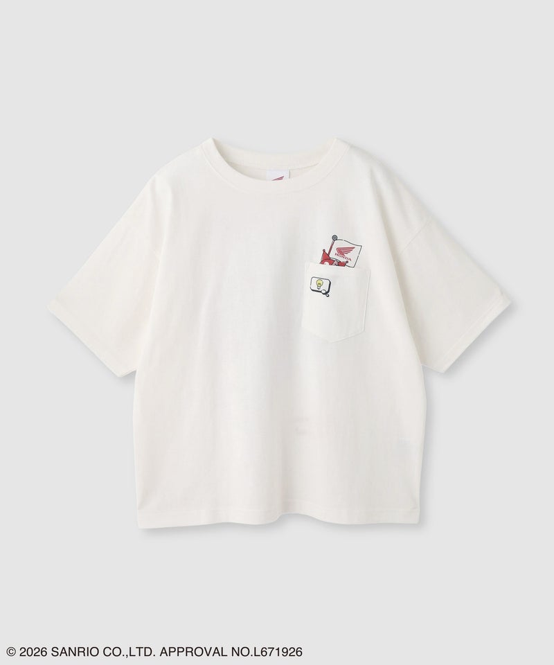 Honda×サンリオキャラクターズ クロミ Tシャツ レディース メール便 対応商品商品画像-2