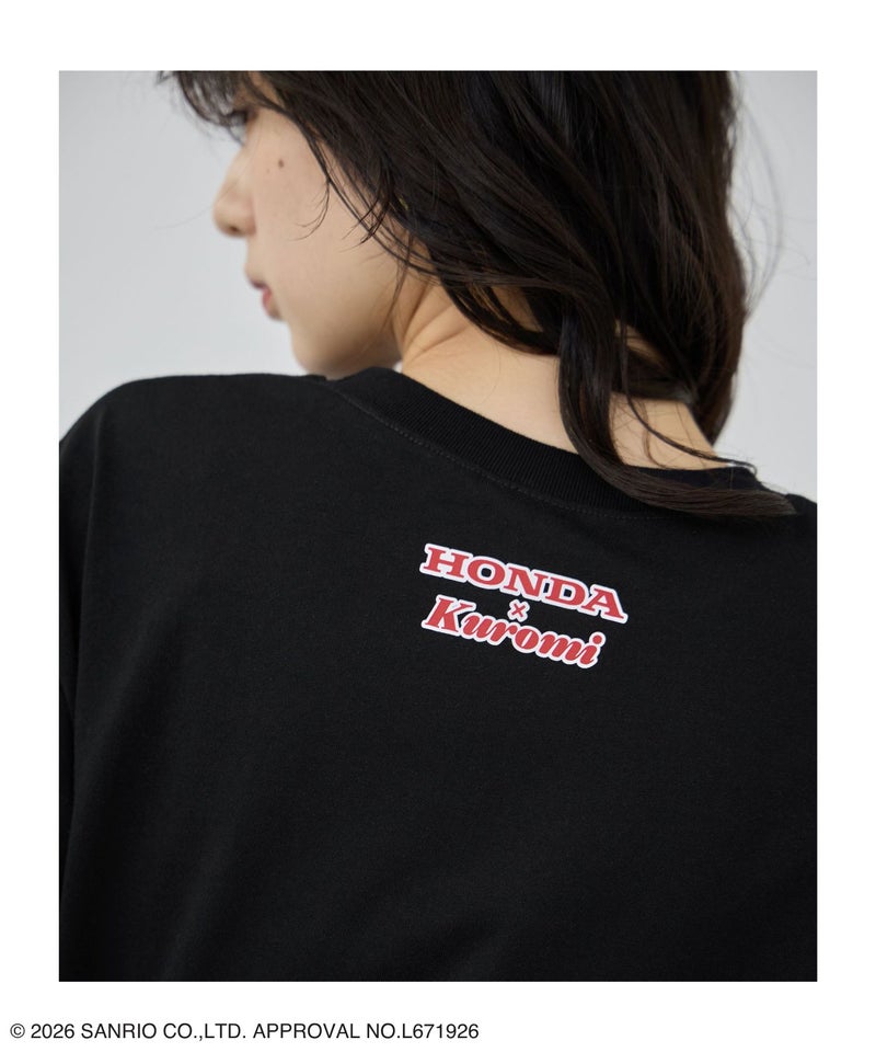 Honda×サンリオキャラクターズ クロミ Tシャツ レディース メール便 対応商品商品画像-7
