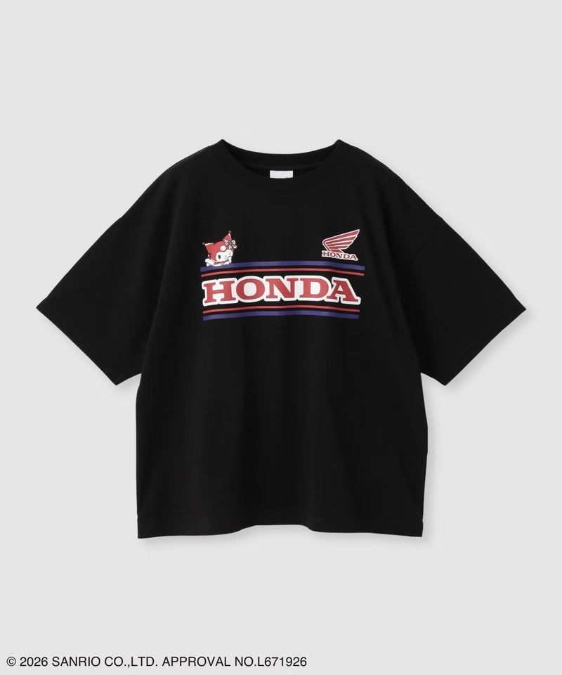 Honda×サンリオキャラクターズ クロミ Tシャツ レディース メール便 対応商品商品画像-14
