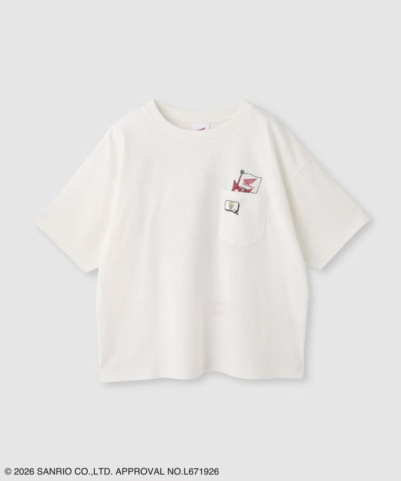 Honda×サンリオキャラクターズ クロミ Tシャツ レディース メール便 対応商品商品画像-15