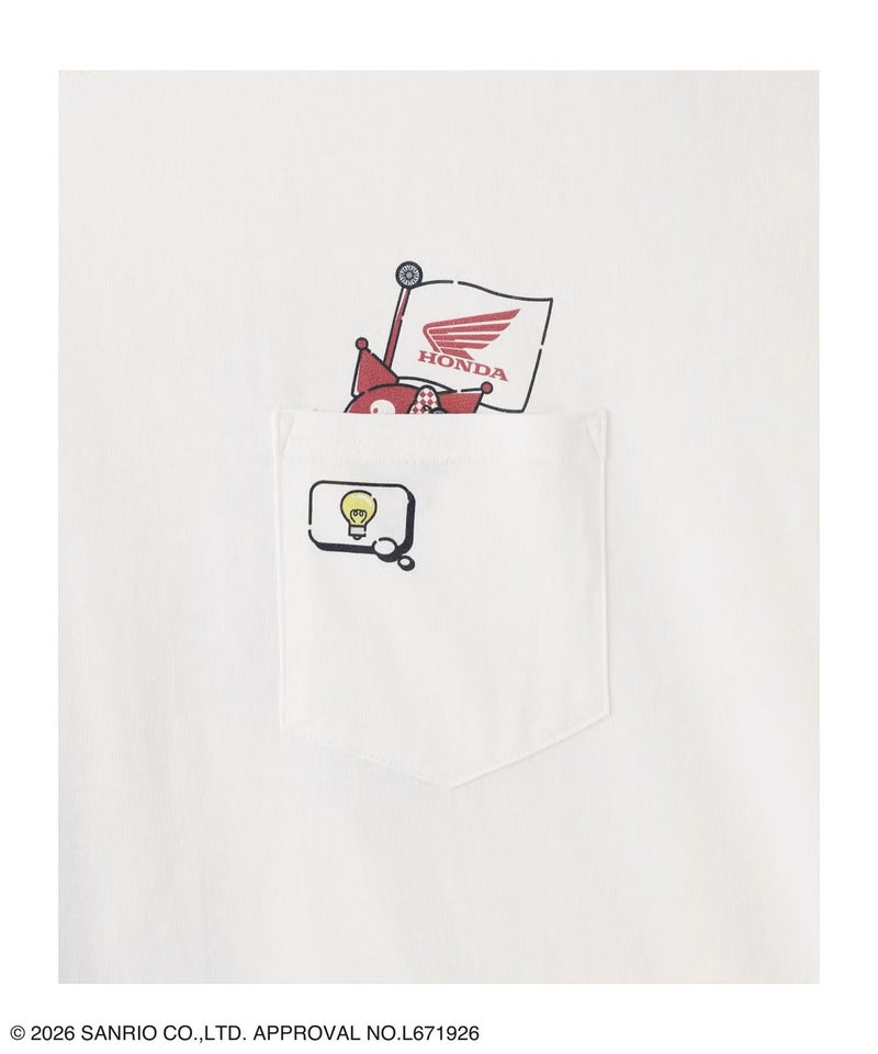 Honda×サンリオキャラクターズ クロミ Tシャツ レディース メール便 対応商品商品画像-21