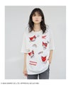 Honda×サンリオキャラクターズ クロミ オーバーサイズTシャツ レディース メール便 対応商品商品サムネイル-4