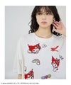 Honda×サンリオキャラクターズ クロミ オーバーサイズTシャツ レディース メール便 対応商品商品サムネイル-7