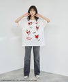 Honda×サンリオキャラクターズ クロミ オーバーサイズTシャツ レディース メール便 対応商品商品サムネイル-9