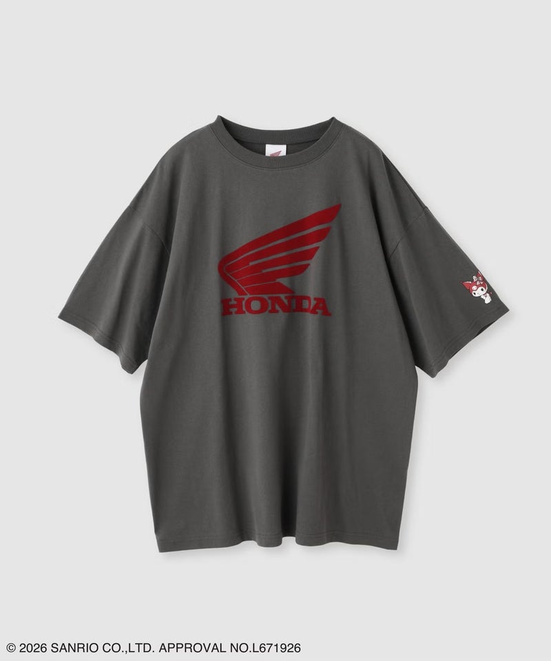Honda×サンリオキャラクターズ クロミ オーバーサイズTシャツ レディース メール便 対応商品商品画像-21