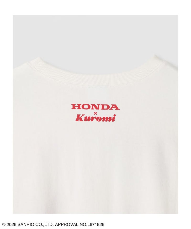 Honda×サンリオキャラクターズ クロミ オーバーサイズTシャツ レディース メール便 対応商品商品画像-25