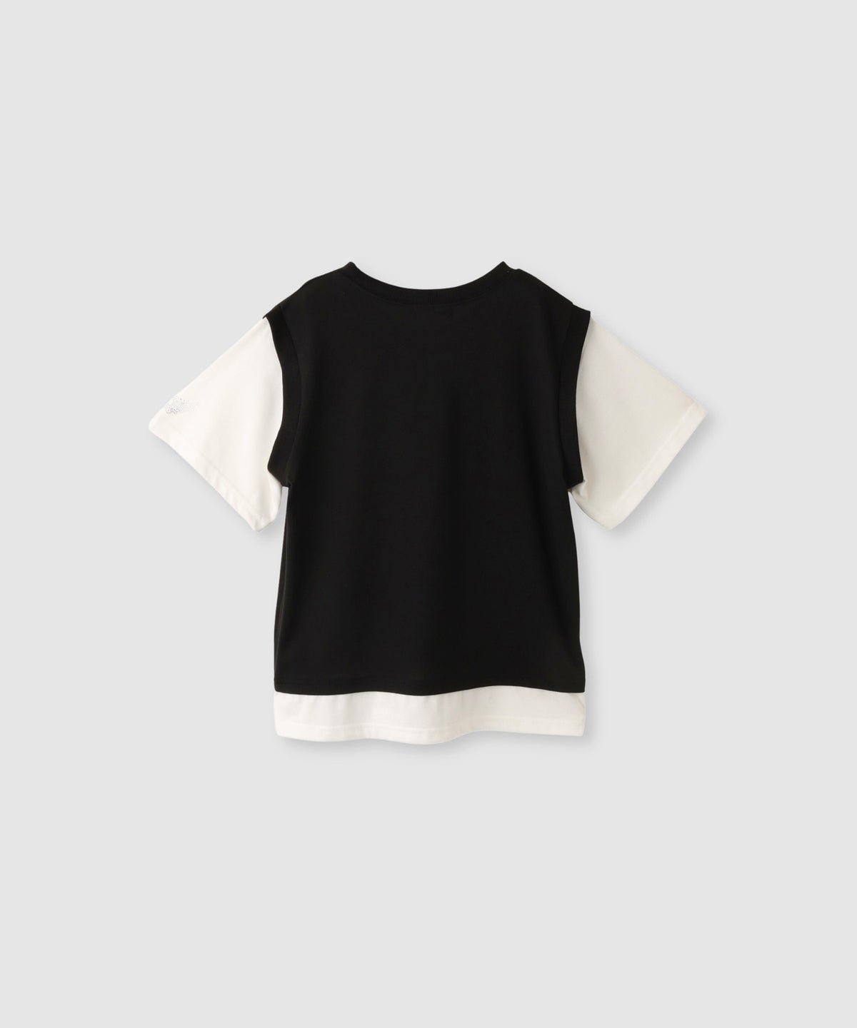 RICH MIX フェイクレイヤードベアグラフィックTシャツ キッズ メール便 対応商品