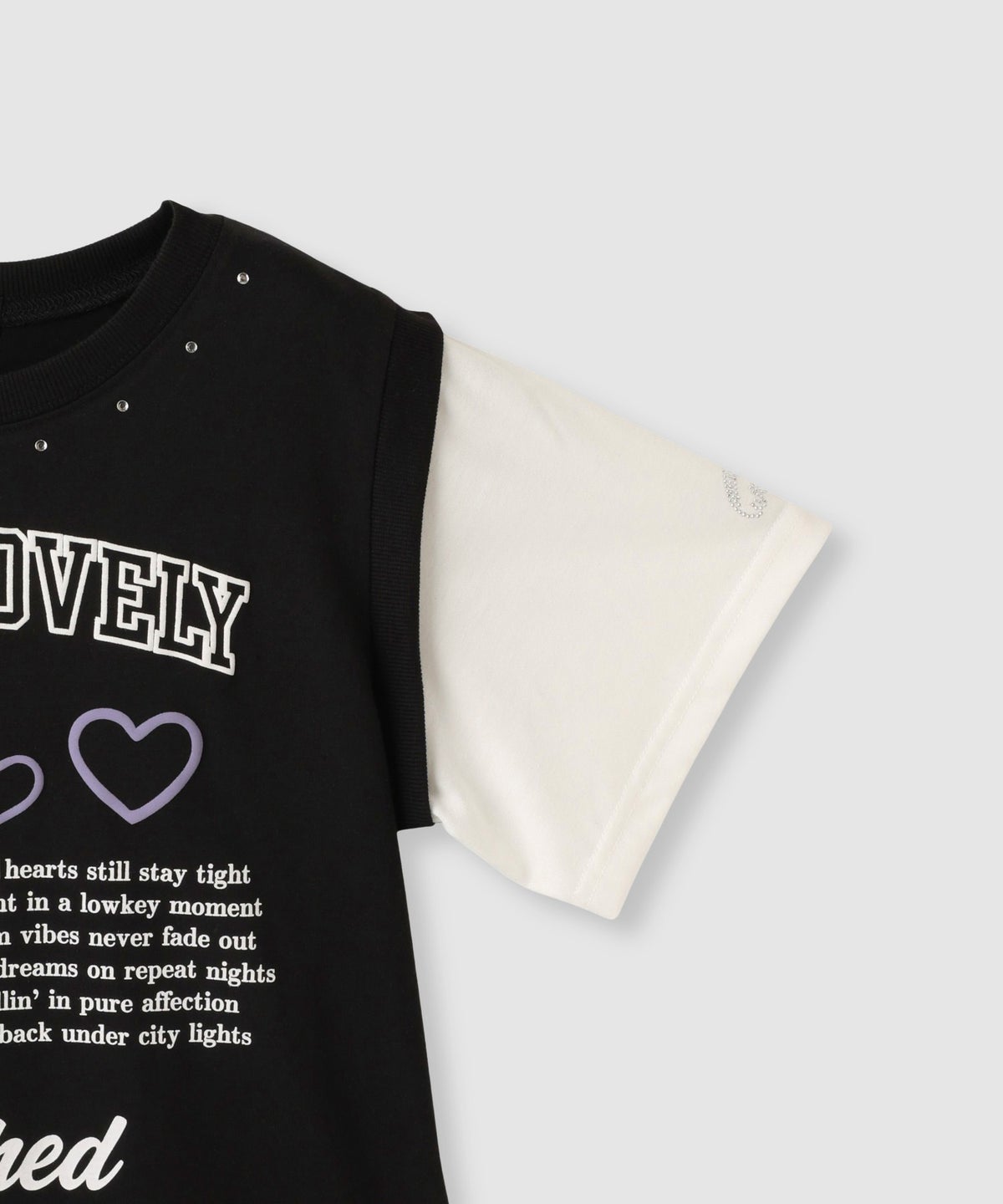 RICH MIX フェイクレイヤードベアグラフィックTシャツ キッズ メール便 対応商品