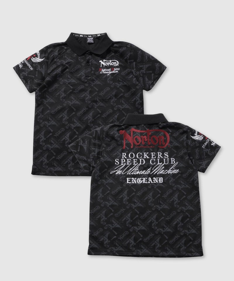 Norton 総柄ポロシャツ メンズ商品画像-1