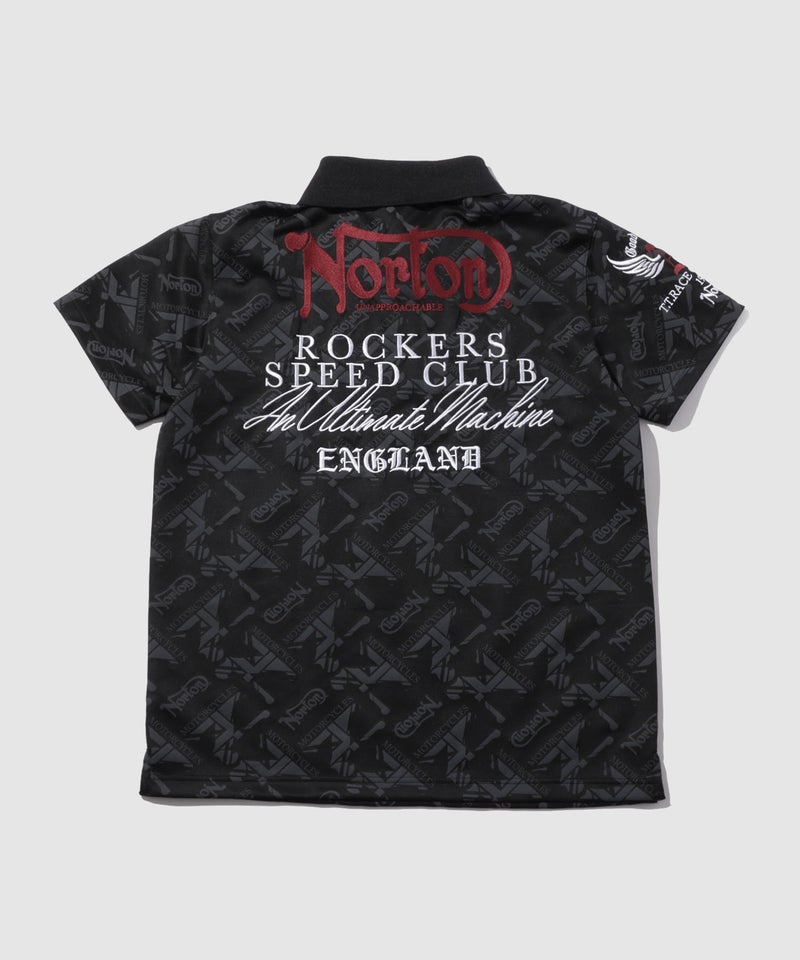 Norton 総柄ポロシャツ メンズ商品画像-4