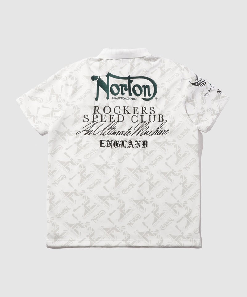 Norton 総柄ポロシャツ メンズ商品画像-6