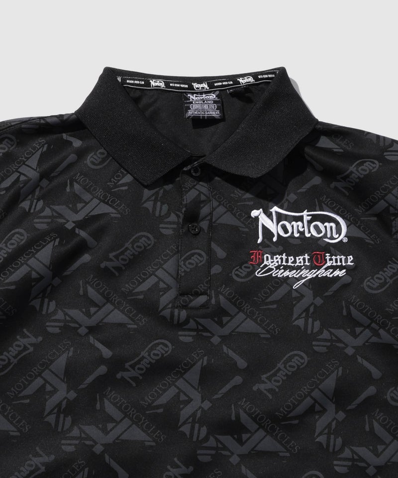 Norton 総柄ポロシャツ メンズ商品画像-7