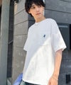Classical Elf 《JaVaジャバコラボ》【接触冷感・抗菌防臭機能付き】試して納得！胸ポケット付き ライトヘビーウェイト オーバーサイズTシャツ（半袖）商品サムネイル-9