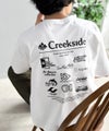 Classical Elf 《JaVaジャバコラボ》【接触冷感機能付き】バックプリントで魅せる、大人カジュアルな万能アイテム。アウトドアブランドロゴグラフィックTシャツ(半袖)商品サムネイル-9