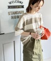 Classical Elf 《JaVa ジャバコラボ》綿100％、ワイドボーダーbigシルエットトップス商品サムネイル-8