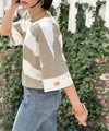 Classical Elf 《JaVa ジャバコラボ》綿100％、ワイドボーダーbigシルエットトップス商品サムネイル-16