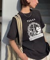 Classical Elf 《JaVa ジャバコラボ》目を奪う、こなれ感。古着デザイン風ミュージックプリントTシャツ(半袖)商品サムネイル-2