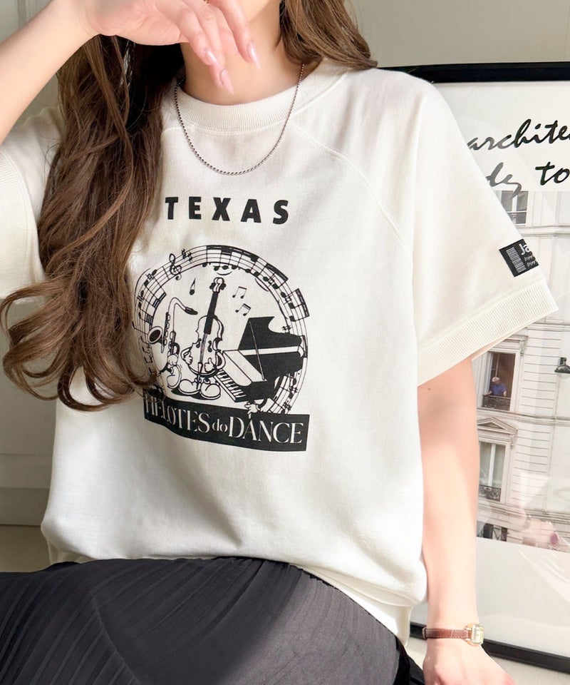 Classical Elf 《JaVa ジャバコラボ》目を奪う、こなれ感。古着デザイン風ミュージックプリントTシャツ(半袖)商品画像-8
