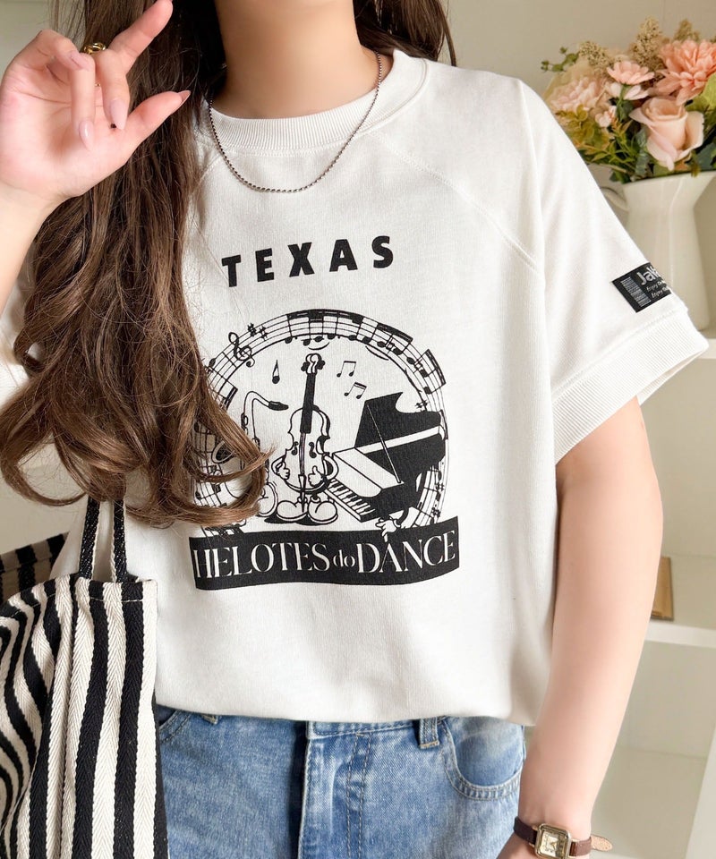Classical Elf 《JaVa ジャバコラボ》目を奪う、こなれ感。古着デザイン風ミュージックプリントTシャツ(半袖)商品画像-10