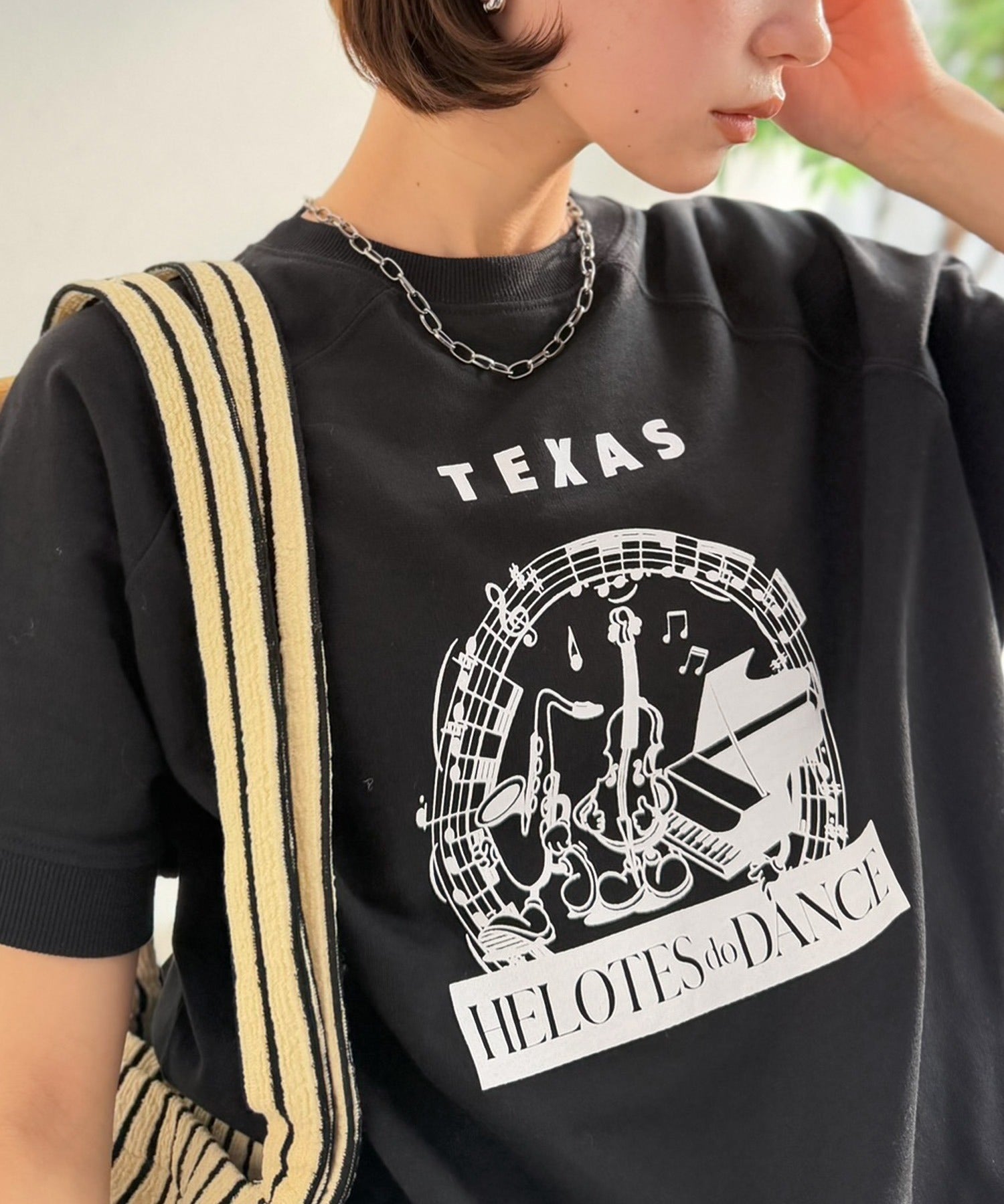 フォトプリント ジャズ 古着｜Bird Tシャツ I*e様 Lives
