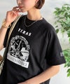 Classical Elf 《JaVa ジャバコラボ》目を奪う、こなれ感。古着デザイン風ミュージックプリントTシャツ(半袖)商品サムネイル-16