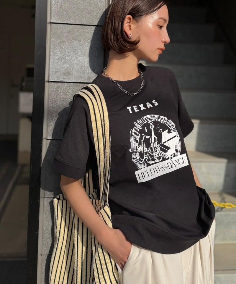 Classical Elf 《JaVa ジャバコラボ》目を奪う、こなれ感。古着デザイン風ミュージックプリントTシャツ(半袖)商品画像-17
