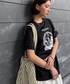 Classical Elf 《JaVa ジャバコラボ》目を奪う、こなれ感。古着デザイン風ミュージックプリントTシャツ(半袖)商品サムネイル-19