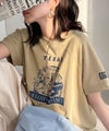 Classical Elf 《JaVa ジャバコラボ》目を奪う、こなれ感。古着デザイン風ミュージックプリントTシャツ(半袖)商品サムネイル-21