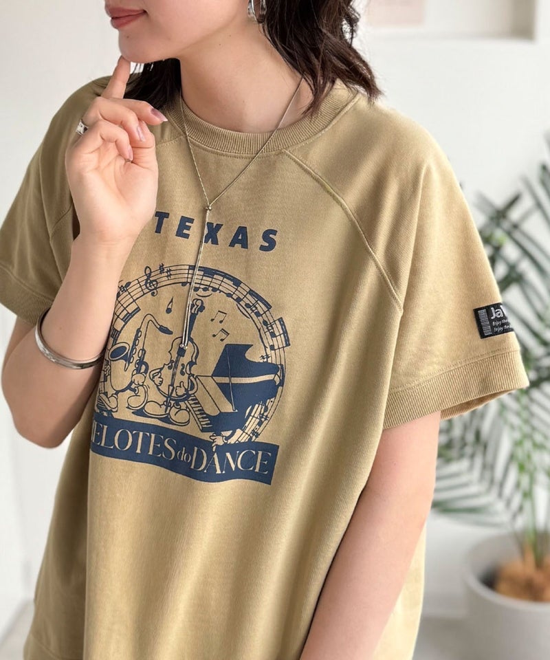 Classical Elf 《JaVa ジャバコラボ》目を奪う、こなれ感。古着デザイン風ミュージックプリントTシャツ(半袖)商品画像-23