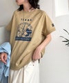 Classical Elf 《JaVa ジャバコラボ》目を奪う、こなれ感。古着デザイン風ミュージックプリントTシャツ(半袖)商品サムネイル-24
