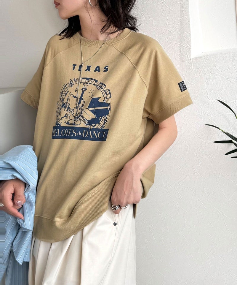 Classical Elf 《JaVa ジャバコラボ》目を奪う、こなれ感。古着デザイン風ミュージックプリントTシャツ(半袖)商品画像-24