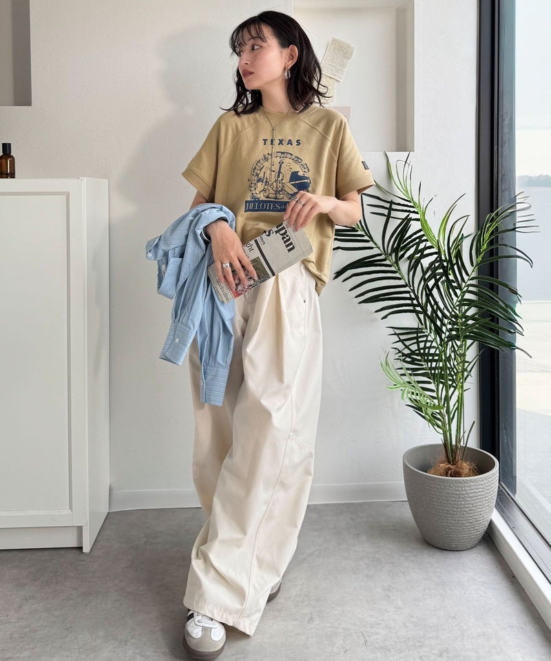 Classical Elf 《JaVa ジャバコラボ》目を奪う、こなれ感。古着デザイン風ミュージックプリントTシャツ(半袖)商品画像-28