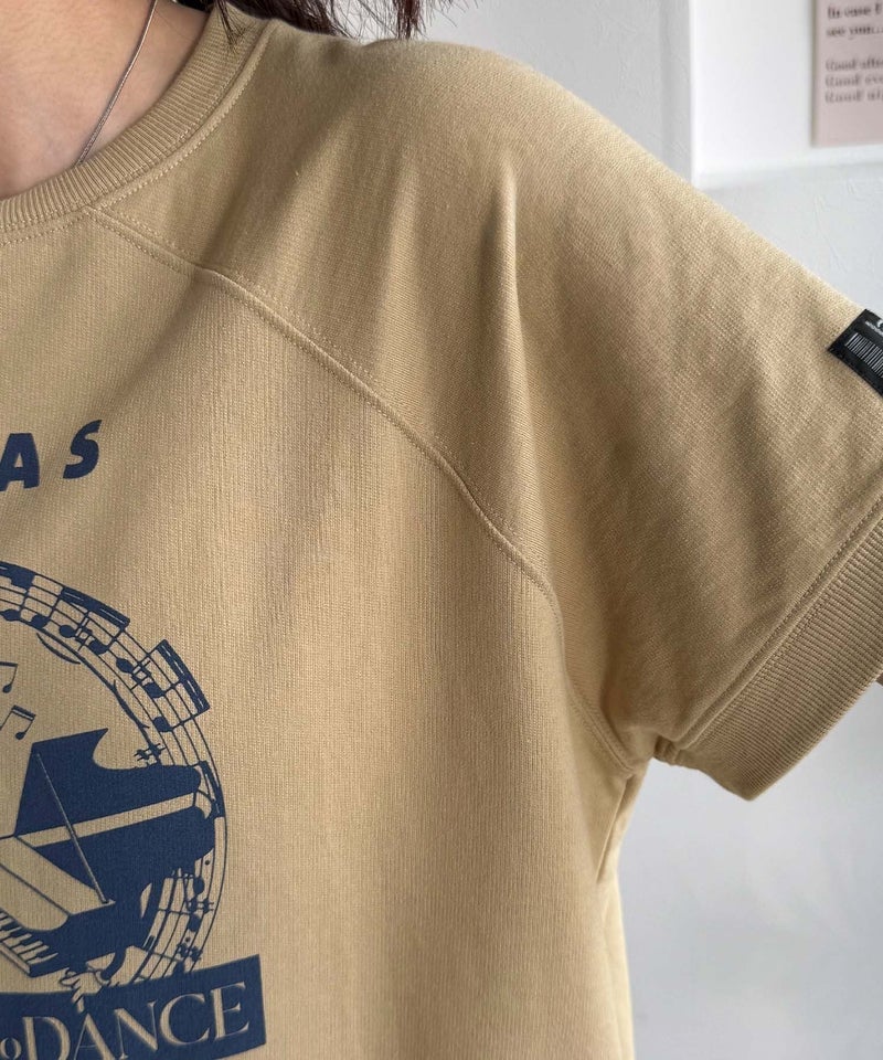 Classical Elf 《JaVa ジャバコラボ》目を奪う、こなれ感。古着デザイン風ミュージックプリントTシャツ(半袖)商品画像-37